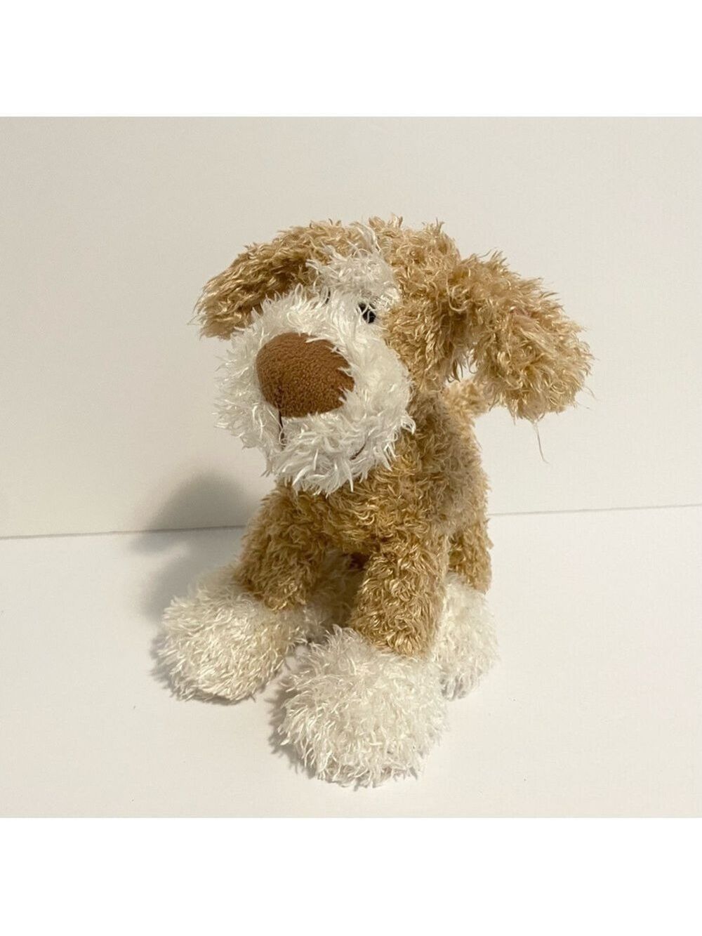 TY Beanie Baby Doogie The Dog Plush Puppy Stuffed Animal Beans Toy Brown Tan
